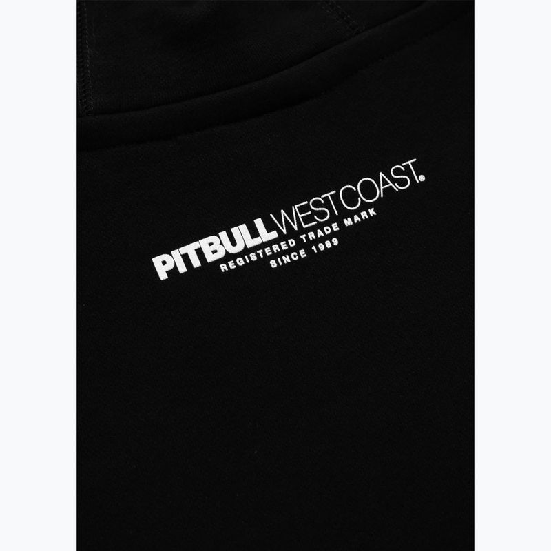 Hanorac pentru bărbați Pitbull Hooded Classic Logo black 5