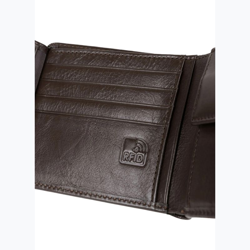 Portofel pentru bărbați Pitbull Embossed Leather brown 6