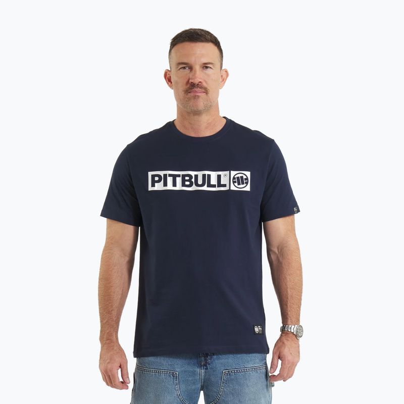 Tricou pentru bărbați Pitbull Hilltop navy