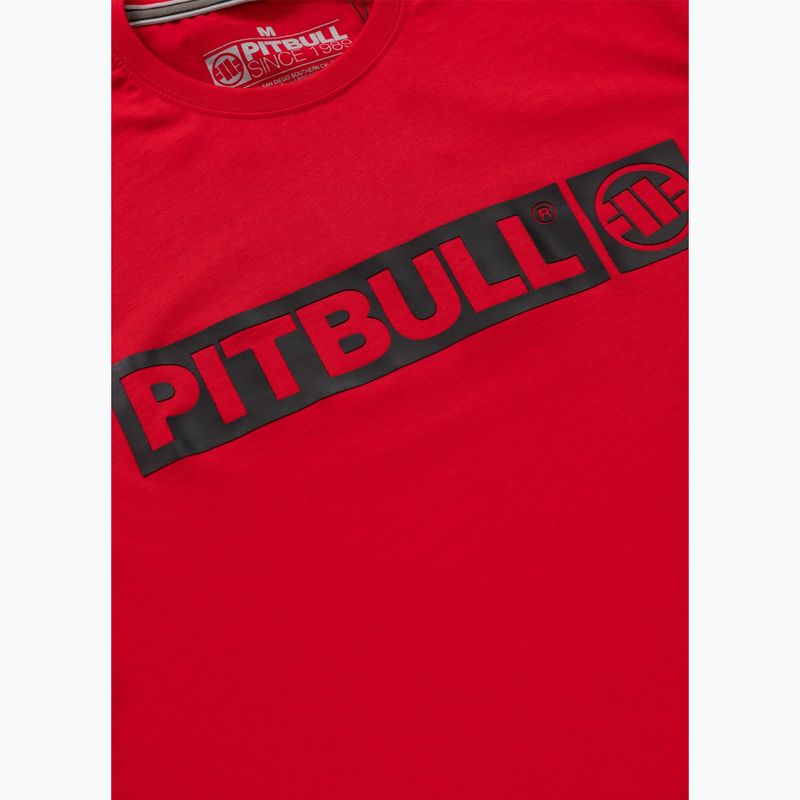 Tricou pentru bărbați Pitbull Hilltop rasberry red 8