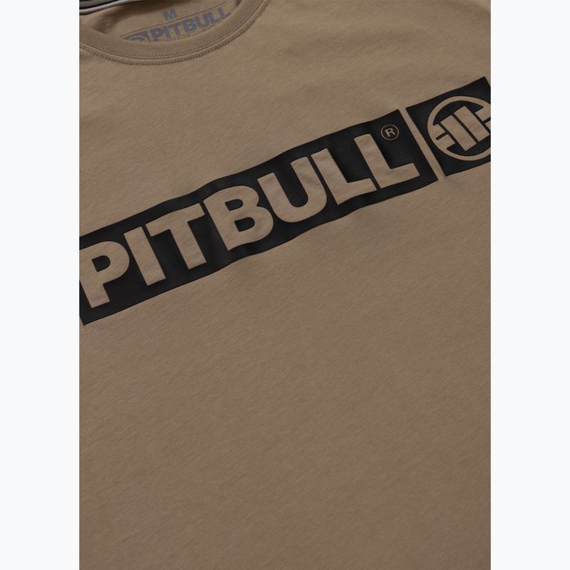 Tricou pentru bărbați Pitbull Hilltop dark sand 6