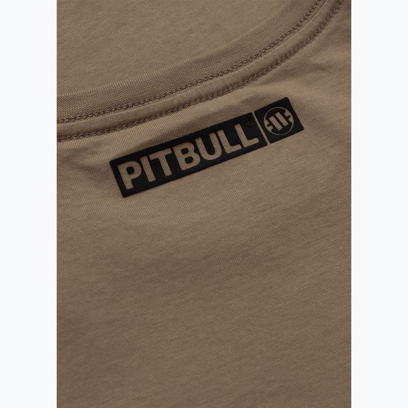 Tricou pentru bărbați Pitbull Hilltop dark sand 7