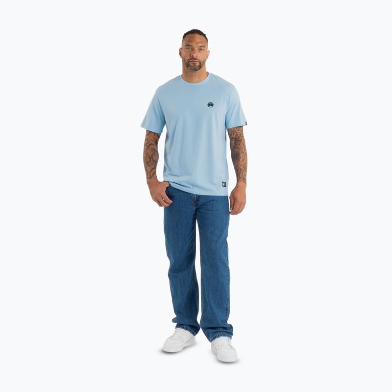 Tricou pentru bărbați Pitbull Small Logo light blue 2