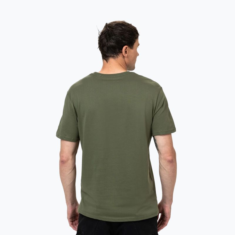 Tricou pentru bărbați Pitbull Small Logo olive 3