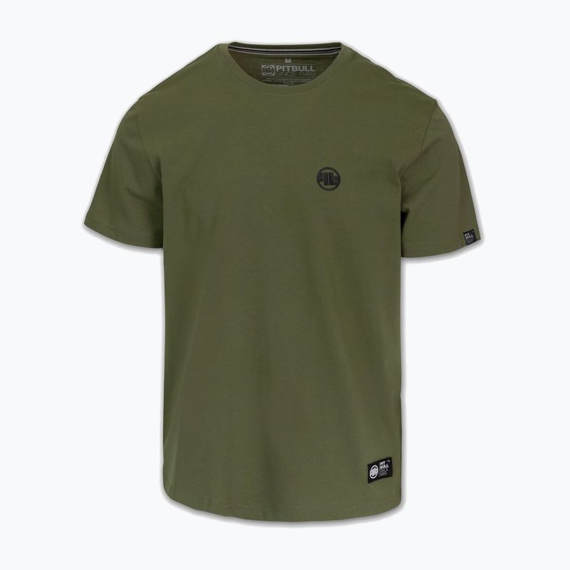 Tricou pentru bărbați Pitbull Small Logo olive 4