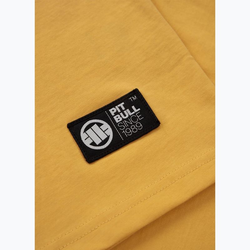 Tricou pentru bărbați Pitbull Small Logo pale yellow 6