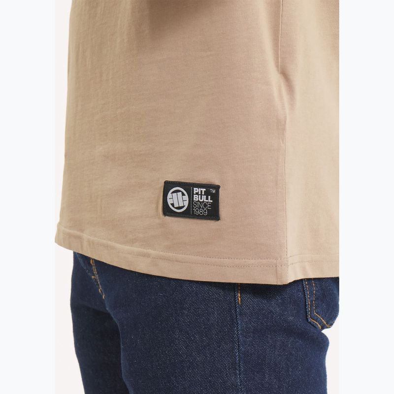 Tricou pentru bărbați Pitbull Eighty Nine Dog dark sand 7