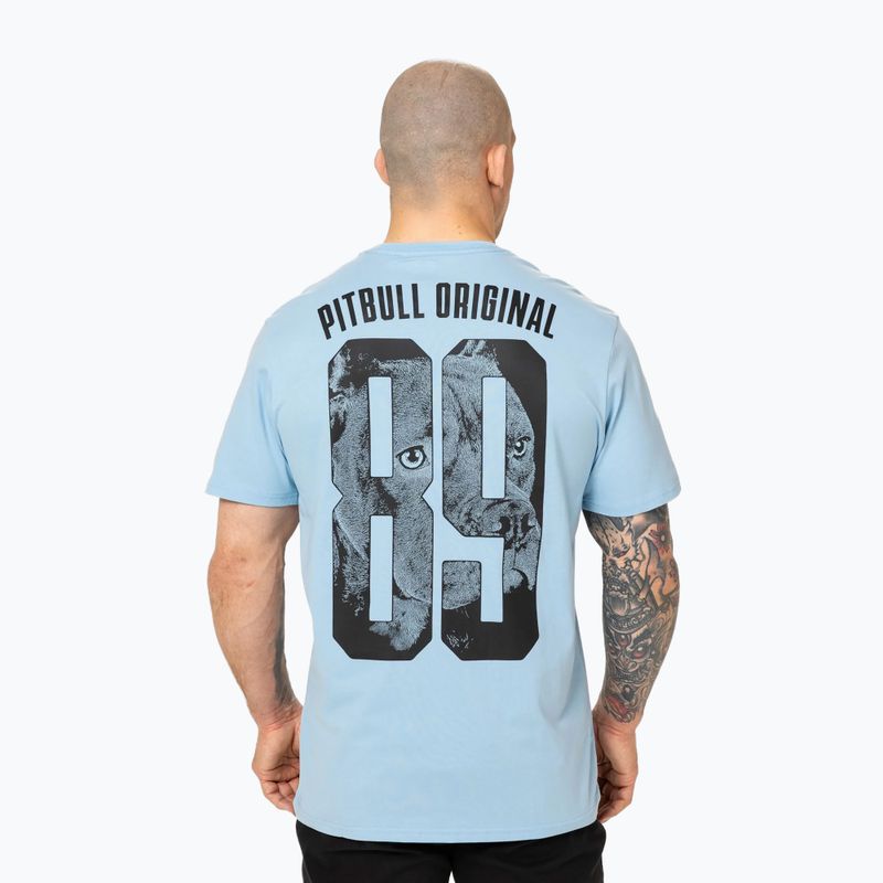 Tricou pentru bărbați Pitbull Eighty Nine Dog light blue 3