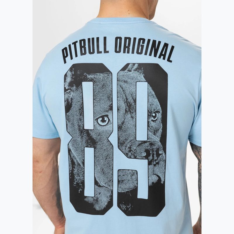 Tricou pentru bărbați Pitbull Eighty Nine Dog light blue 4