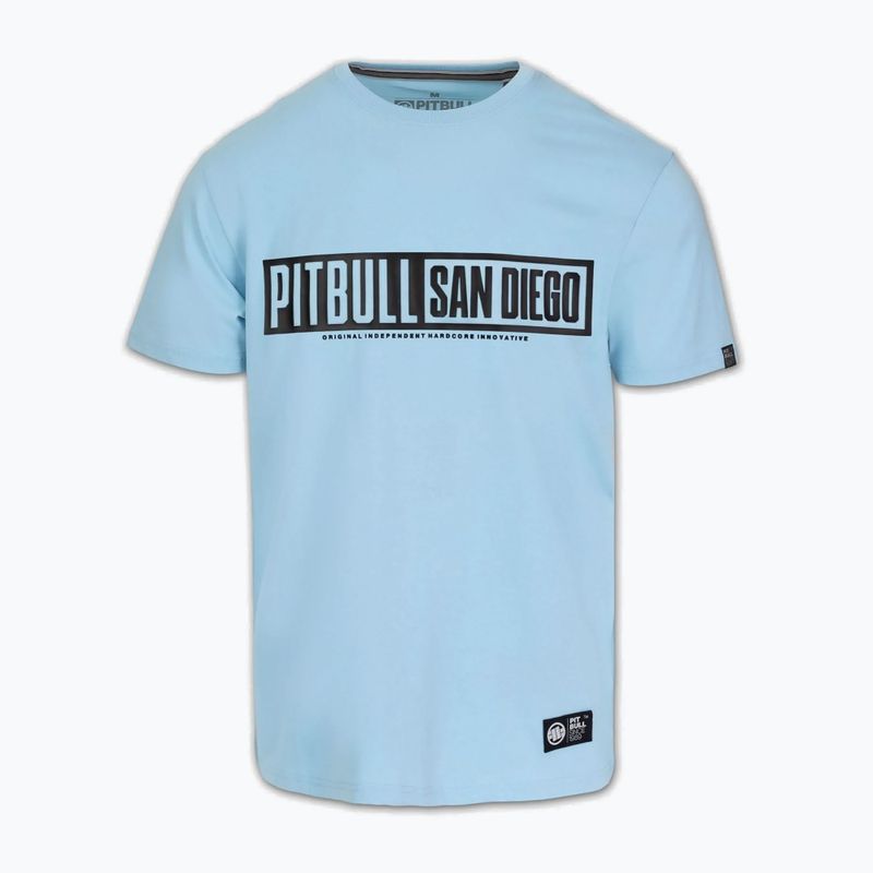 Tricou pentru bărbați Pitbull Eighty Nine Dog light blue