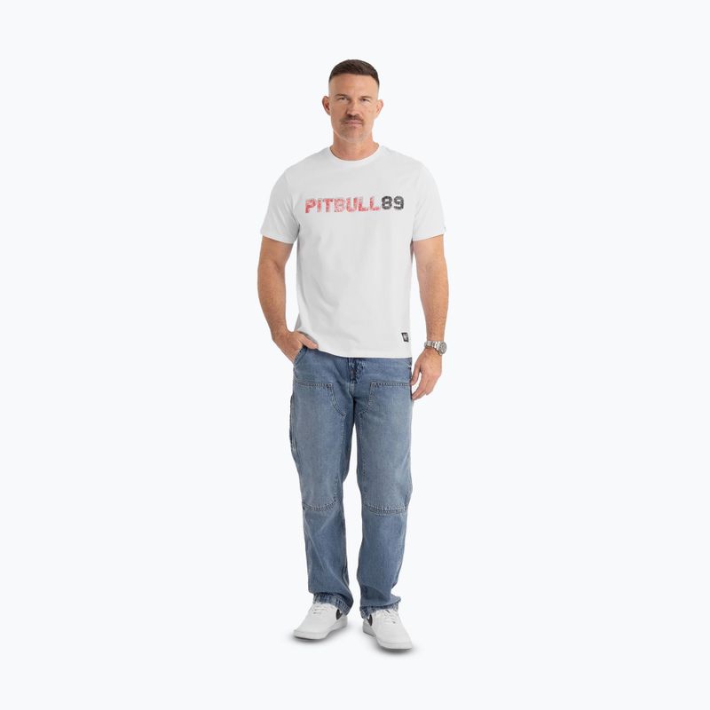 Tricou Pitbull Dog 89 white 2
