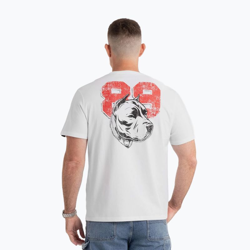 Tricou Pitbull Dog 89 white 3
