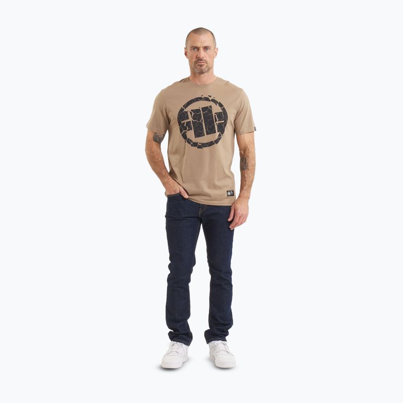 Tricou pentru bărbați Pitbull Scratch dark sand 2