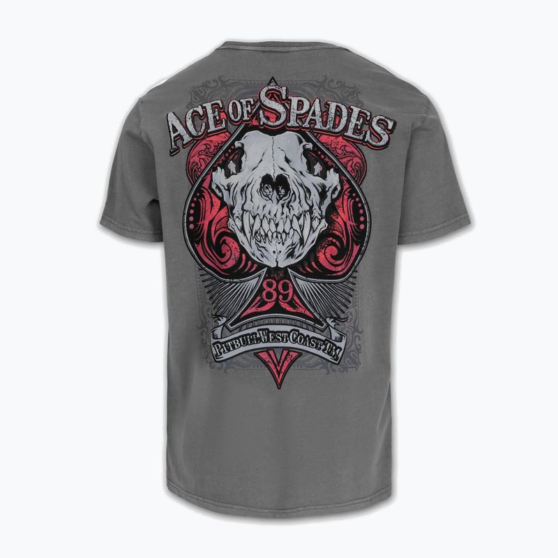 Tricou pentru bărbați Pitbull Ace Of Spades grey 5