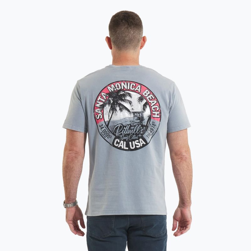 Tricou pentru bărbați Pitbull Oceanside blue 4
