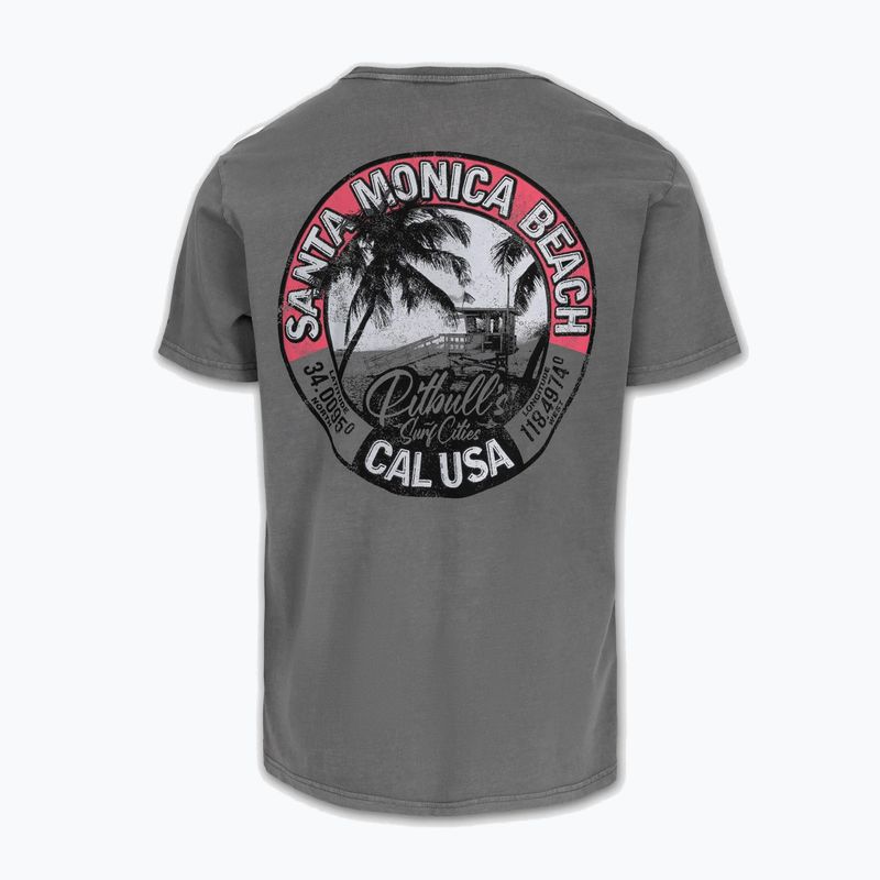 Tricou pentru bărbați Pitbull Oceanside grey 8