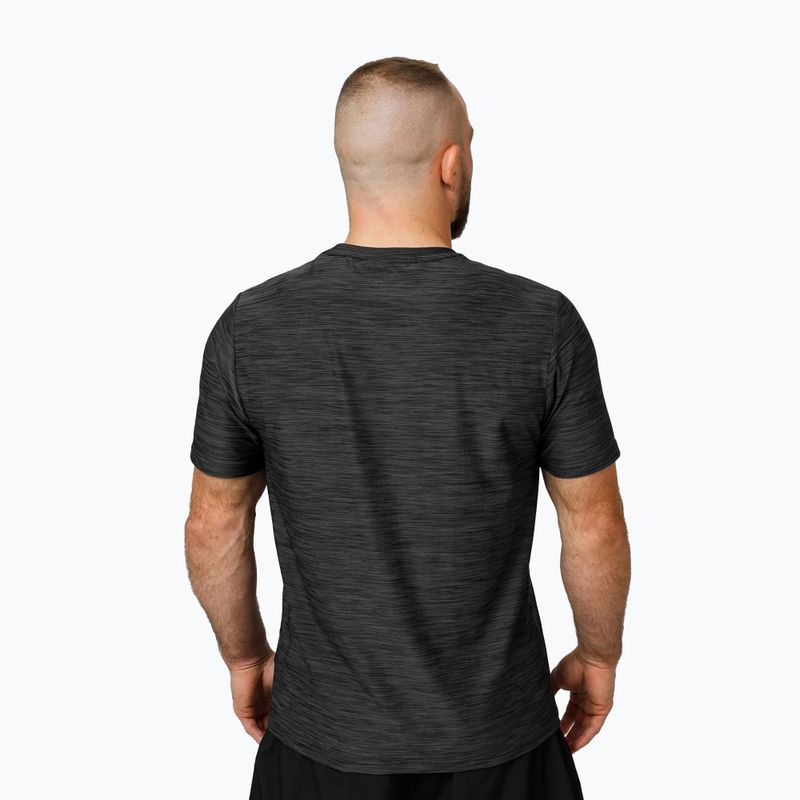 Tricou pentru bărbați Pitbull Small Logo Casual Sport black melange 3