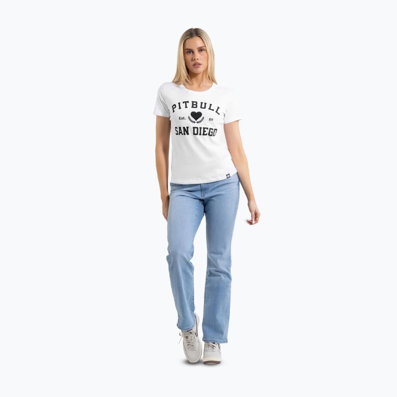 Tricou pentru femei  Pitbull Love PB white 2