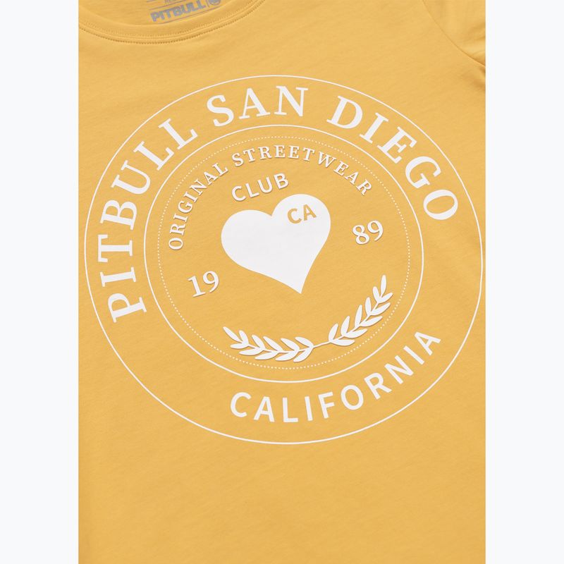 Tricou pentru femei Pitbull Heartie pale yellow 7