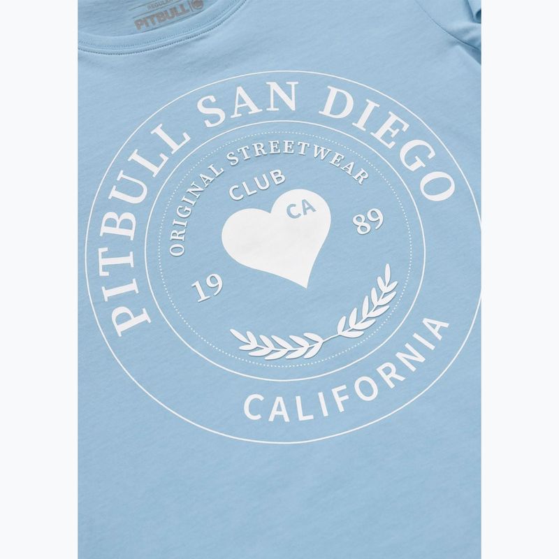 Tricou pentru femei Pitbull Heartie light blue 4