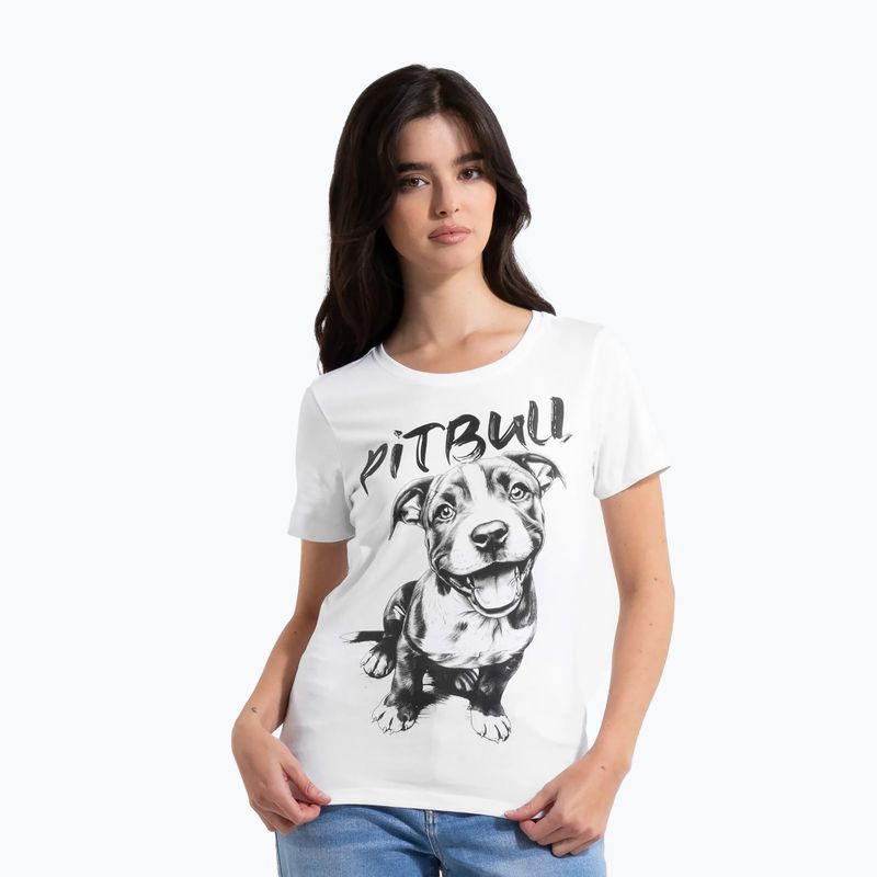Tricou pentru femei  Pitbull Puppy 2 white