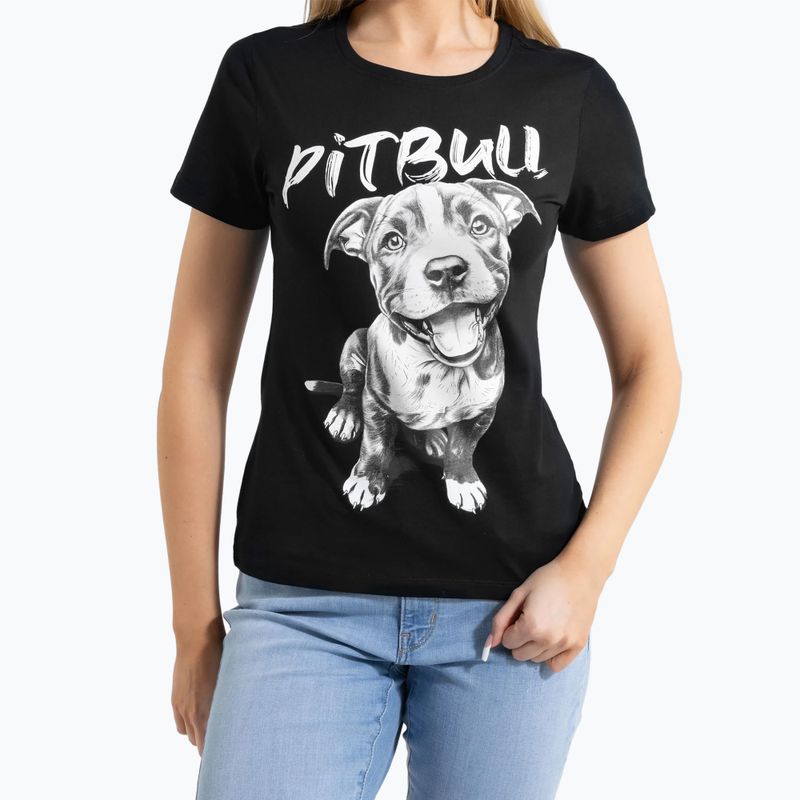 Tricou pentru femei  Pitbull Puppy 2 black 4