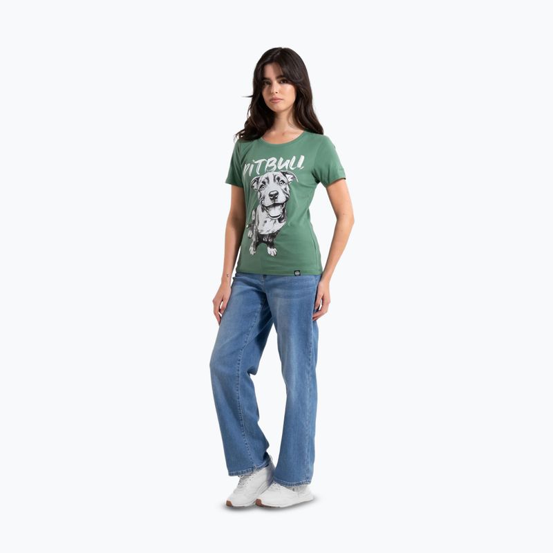 Tricou pentru femei  Pitbull Puppy 2 mint 2
