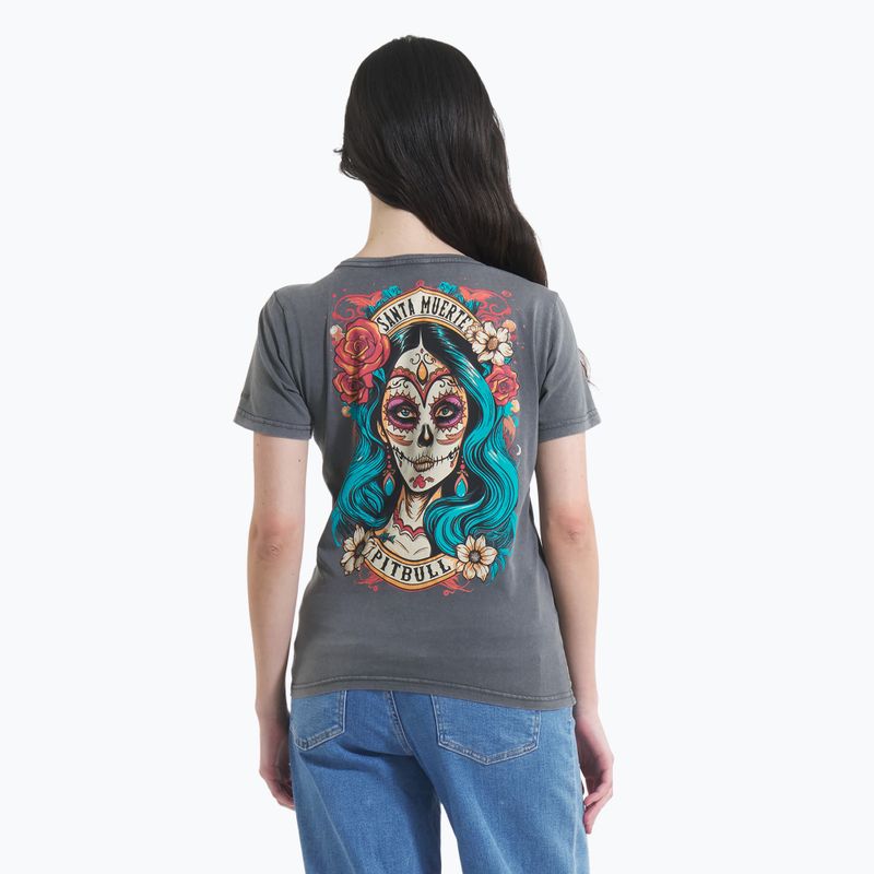 Tricou pentru femei Pitbull Santa Muerte 25 graphite 2