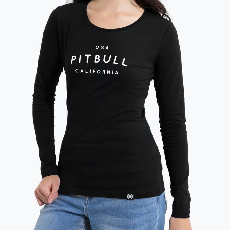 Longsleeve pentru femei Pitbull Usa Cal Slim Fit black 4