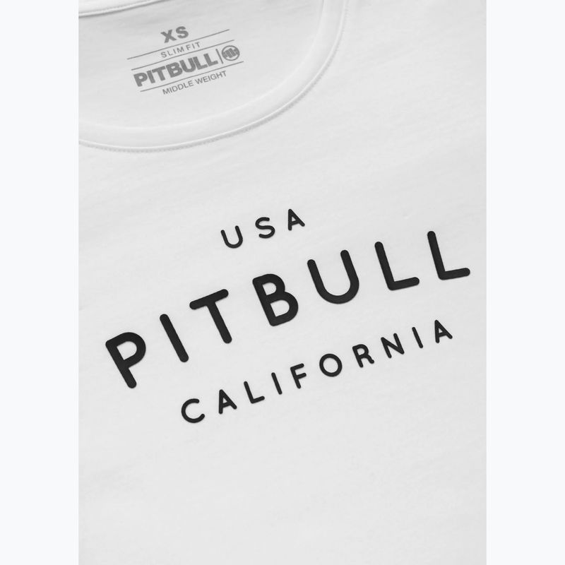 Longsleeve pentru femei Pitbull Usa Cal Slim Fit white 8