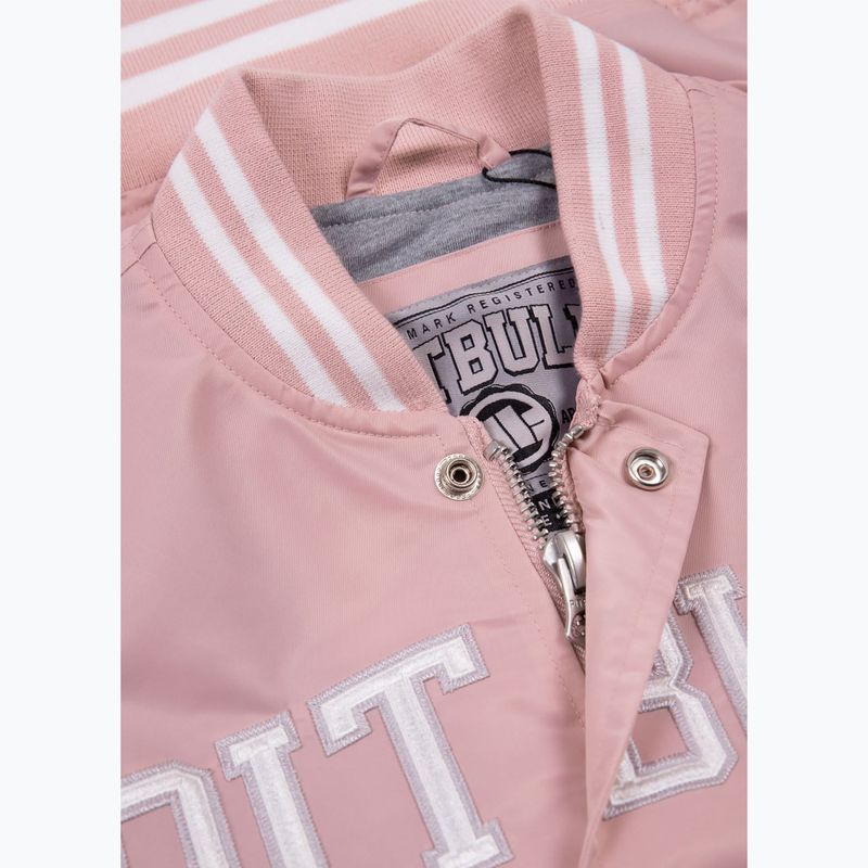 Geacă pentru femei Pitbull Tequila 3 Varsity light pink 4