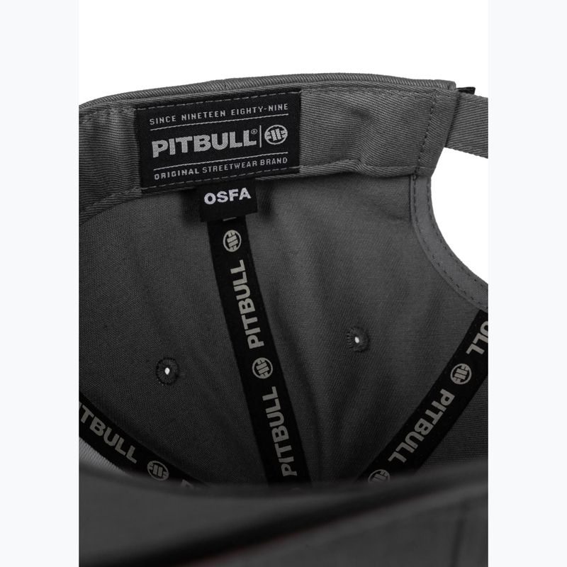 Șapcă Pitbull Snapback ,,USA CAL" Classic Low Profile graphite 6
