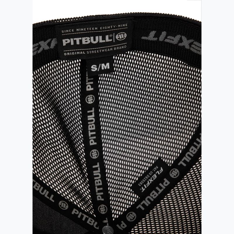 Șapcă Pitbull Mesh Full Cap Logo Iridescent Flexfit black 7