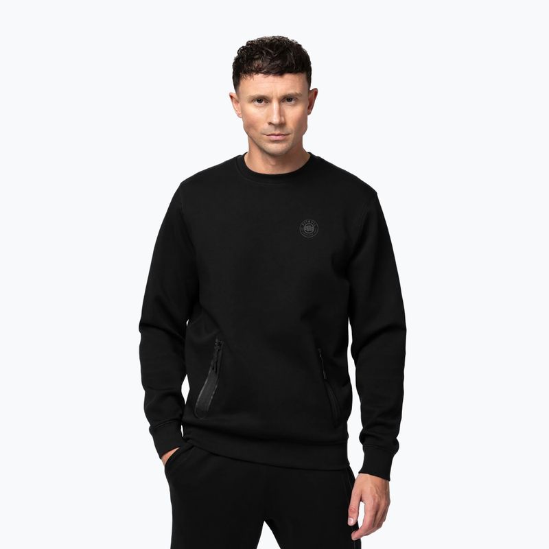 Bluză pentru bărbați Pitbull Dogwood Crewneck Sweatshirt black