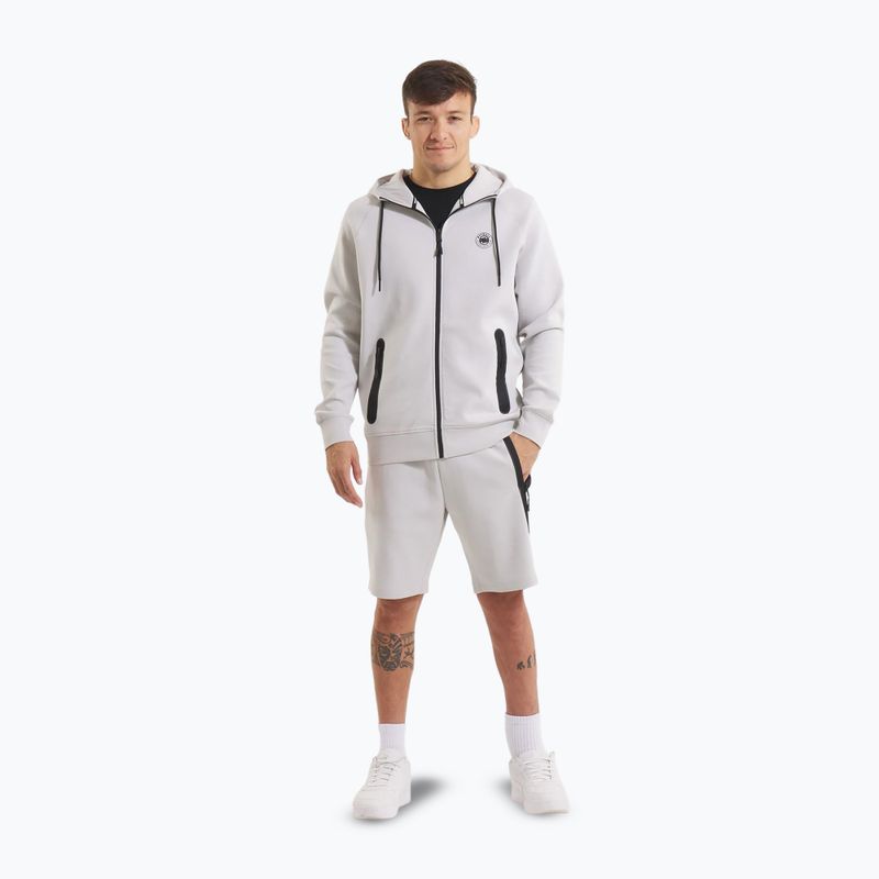 Hanorac pentru bărbați  Pitbull Dogwood Hooded Zip Sweatshirt white/blue 2