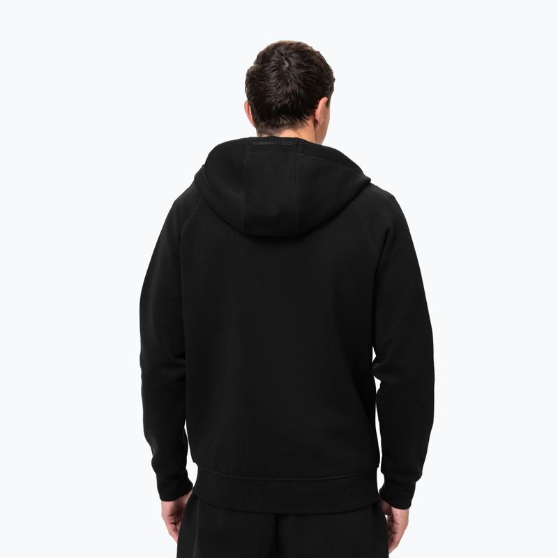 Hanorac pentru bărbați Pitbull Dogwood Hooded Zip Sweatshirt black 3