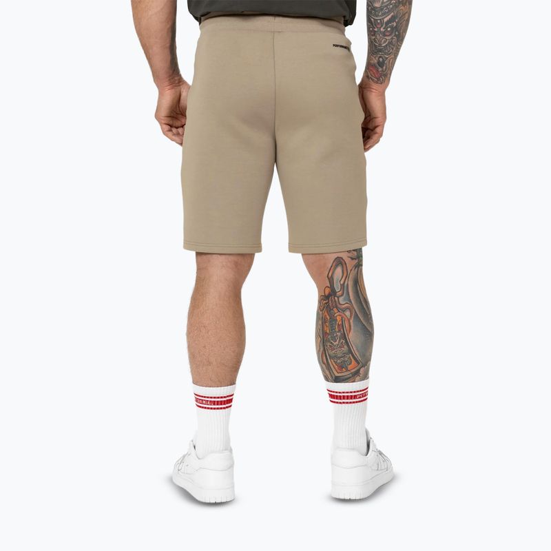Pantaloni scurți pentru bărbați Pitbull Dogwood Sport dark sand 4