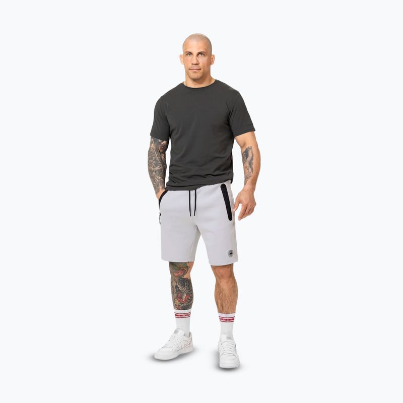 Pantaloni scurți pentru bărbați Pitbull Dogwood Sport white/blue 2