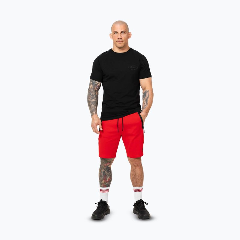 Pantaloni scurți pentru bărbați Pitbull Dogwood Sport fluo/red 2