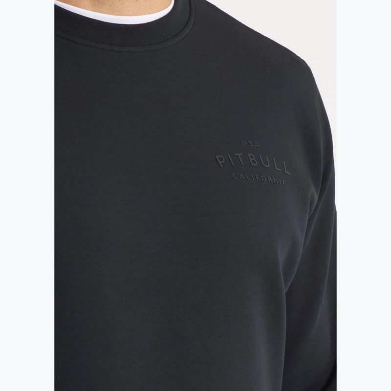 Bluză pentru bărbați Pitbull Sampson Crewneck Sweatshirt black 5