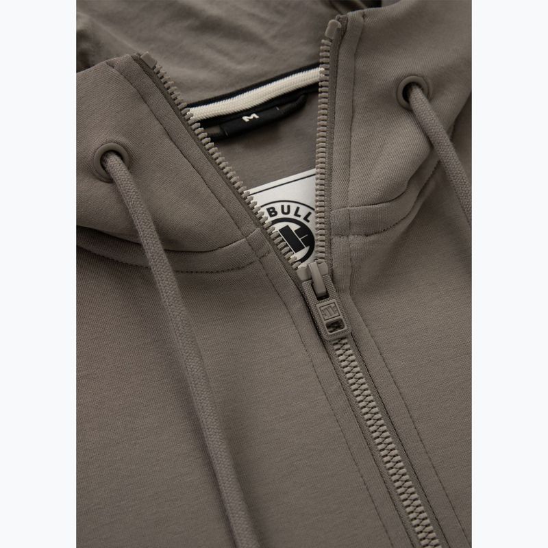 Bluză pentru bărbați Pitbull Sampson Hooded Zip Sweatshirt taupe 9