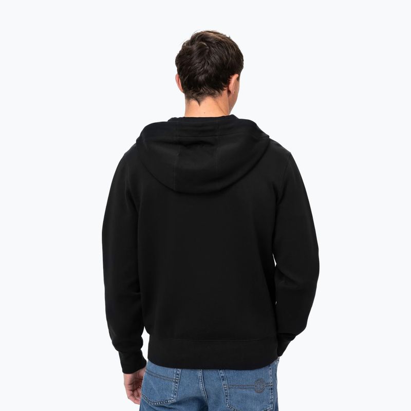 Hanorac pentru bărbați  Pitbull Sampson Hooded Zip Sweatshirt black 3