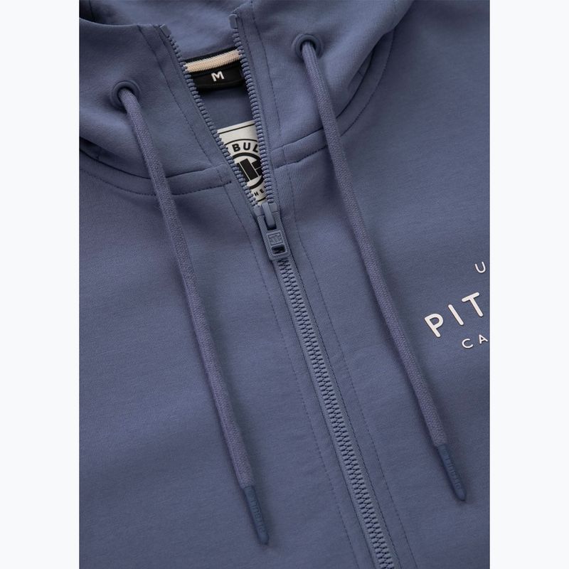 Hanorac pentru bărbați  Pitbull Sampson Hooded Zip Sweatshirt navy jeans 3