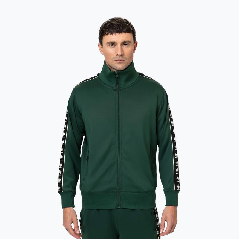 Bluză pentru bărbați Pitbull Track Jacket Powers bottle green 4