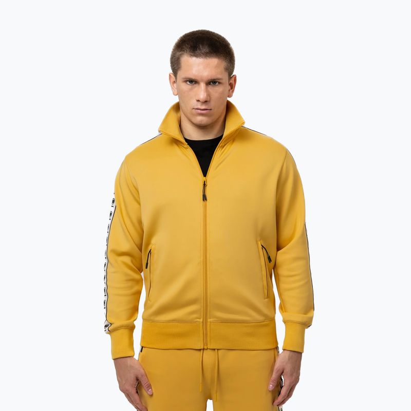 Bluză pentru bărbați Pitbull Track Jacket Powers pale yellow