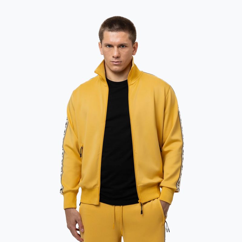 Bluză pentru bărbați Pitbull Track Jacket Powers pale yellow 4