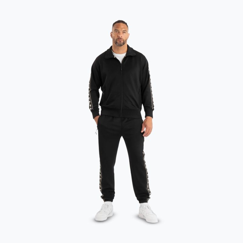 Bluză pentru bărbați Pitbull Track Jacket Powers black 2
