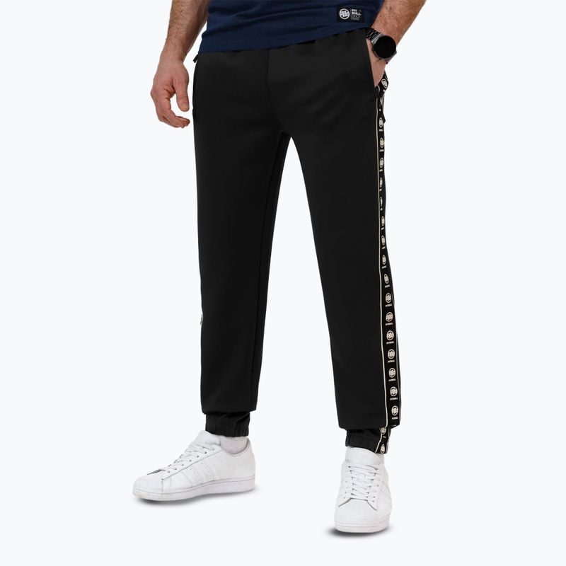 Pantaloni pentru bărbați Pitbull Track Pants Powers black 4