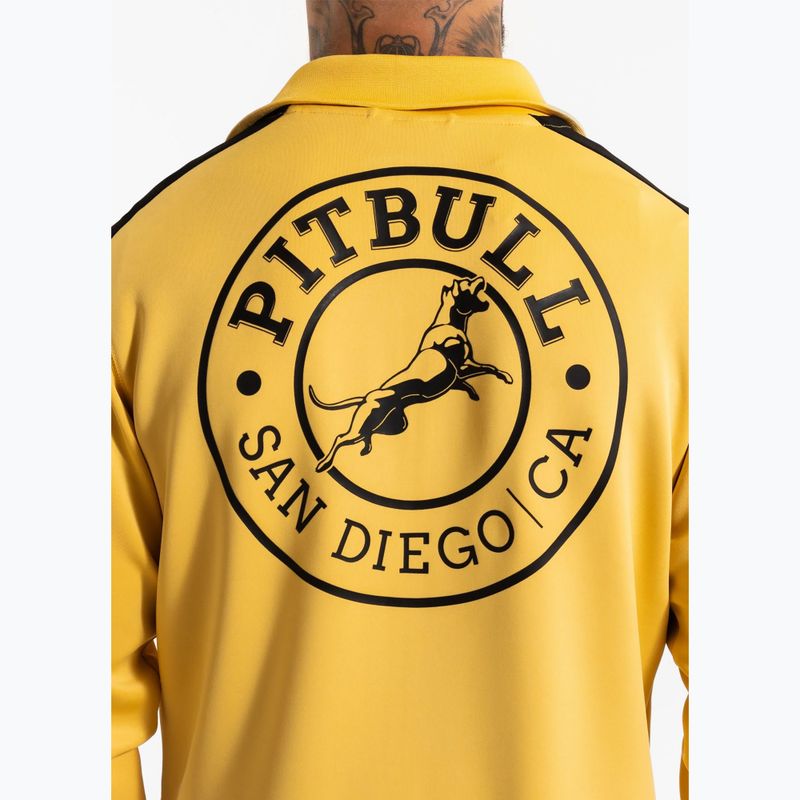 Bluză pentru bărbați  Pitbull Track Jacket San Diego pale yellow 4