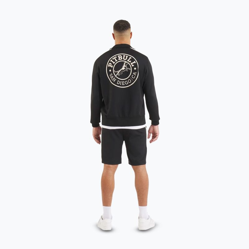 Bluză pentru bărbați  Pitbull Track Jacket San Diego black 3